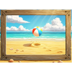 Beach Ball Art